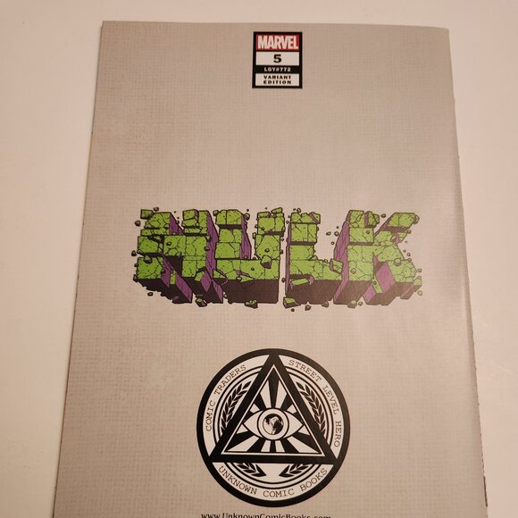 Hulk #5 (2022) Marvel Comics, Miguel Mercado, Illuminati Variant, NM - Picture 7 of 14